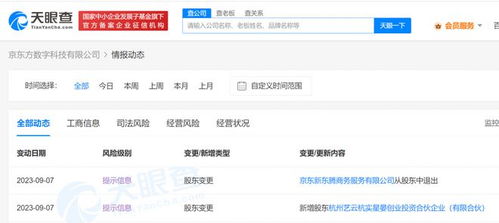 京東退股京東方數(shù)字科技公司